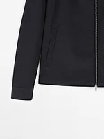 Veste fermeture Éclair 100 % coton