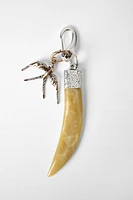 COMBINATION HORN CHARM KEYCHAIN KATE MOSS X ZARA
