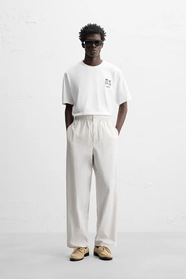 COMBINATION EMBROIDERED T-SHIRT