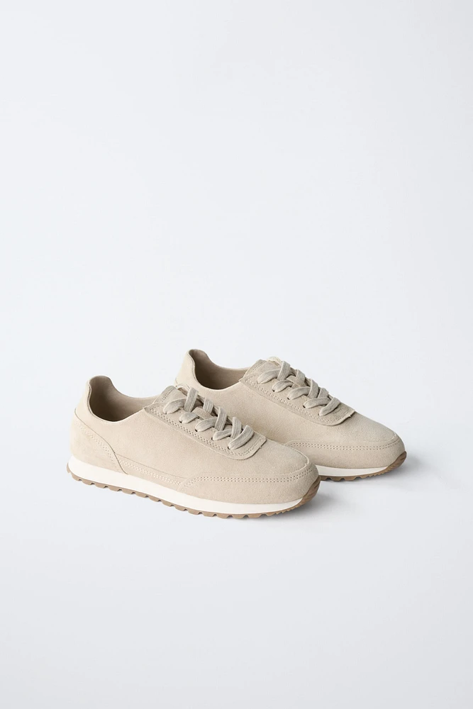 LEATHER SNEAKERS