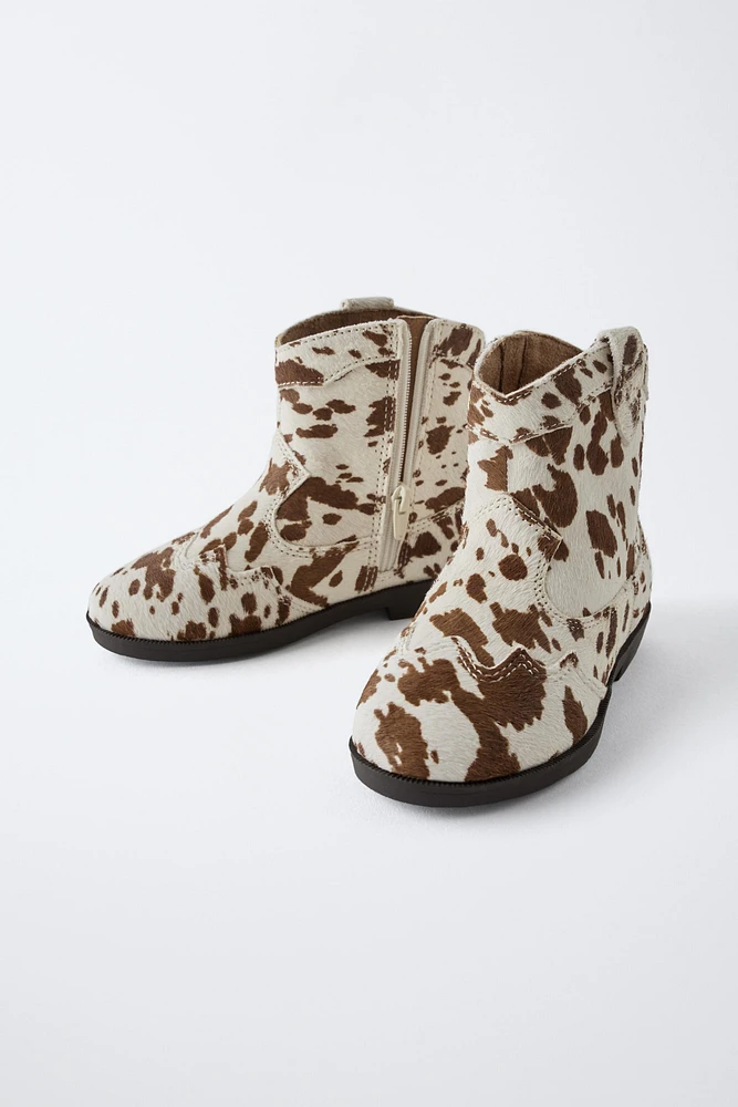 BOTTES COW-BOY EN CUIR