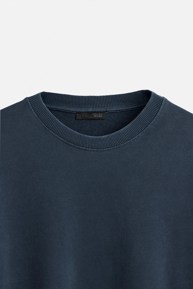 SWEAT DÉLAVÉ DOUX
