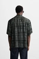 CHEMISE À IMPRIMÉ ABSTRAIT