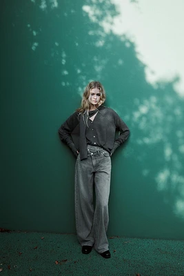 JEAN TRF BAGGY TAILLE CROISÉE NORMALE