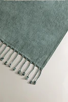 SERVIETTE DE PLAGE COTON FRANGES