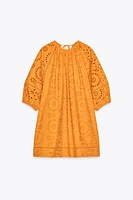 ZW COLLECTION EMBROIDERED SHORT DRESS