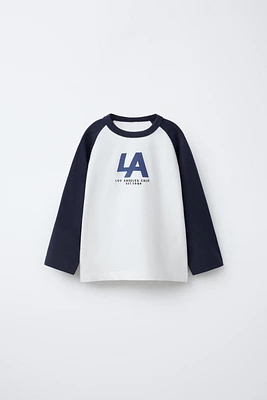 CONTRAST JOGGING T-SHIRT