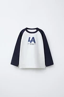 CONTRAST JOGGING T-SHIRT