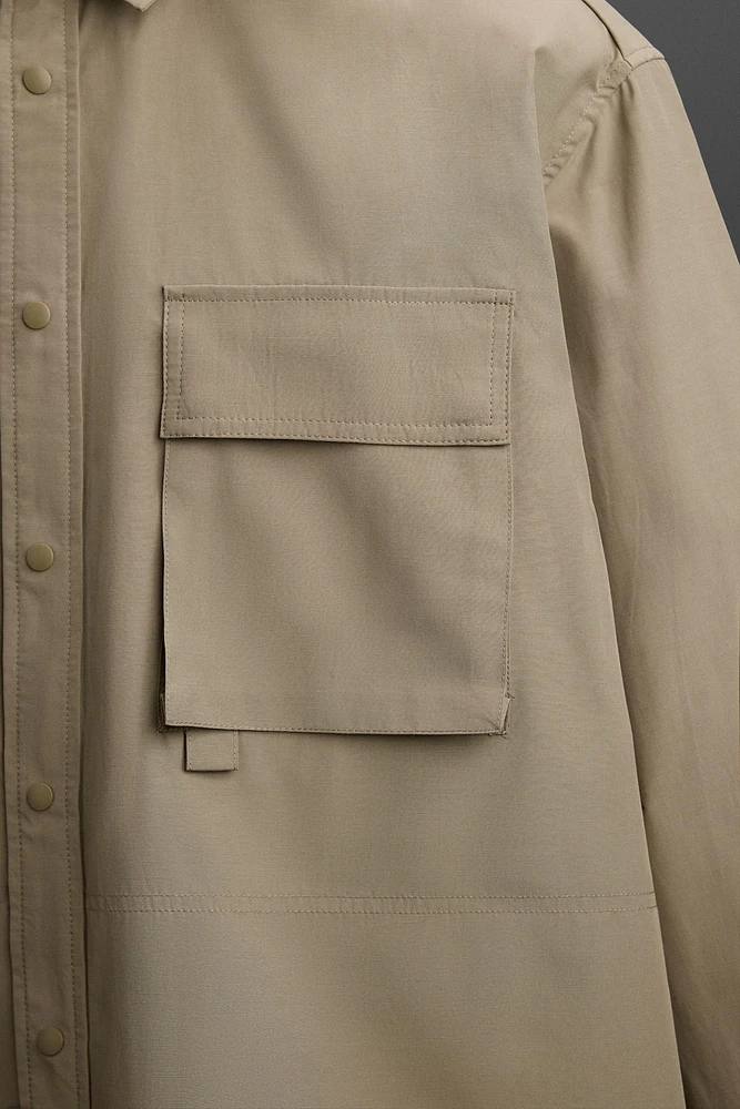TECHNICAL POCKET OVERSHIRT