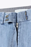 HIGH RISE Z1975 DARTED WIDE LEG JEANS