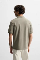 BASIC TEXTURED WEAVE PIQUÉ POLO