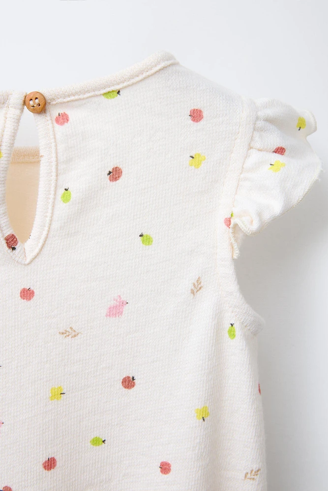 FRUIT RUFFLE ROMPER