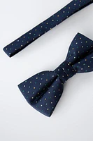 NŒUD PAPILLON IMPRIMÉ À POIS