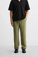 TEXTURED PANTS
