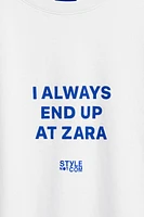 ZARA STYLENOTCOM T-SHIRT