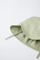 LINEN AND COTTON HAT