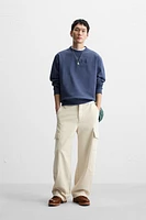 WIDE FIT CARGO PANTS