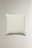 MINI WAFFLE KNIT THROW PILLOW COVER
