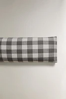 CHECK FLANNEL PILLOWCASE