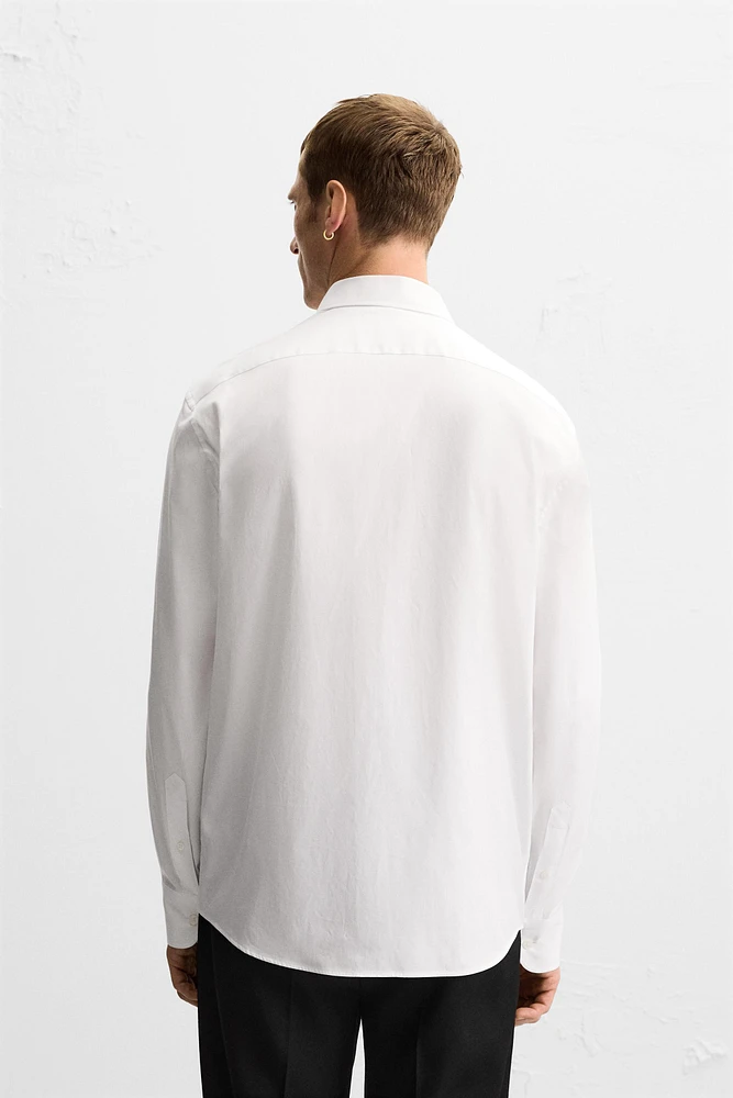 REGULAR FIT TEXTURED SHIRT