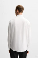 REGULAR FIT TEXTURED SHIRT