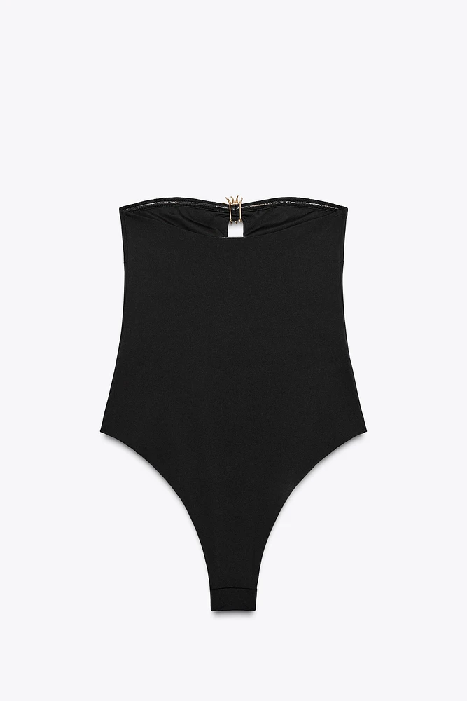 SUN PIECES BANDEAU SWIMSUIT