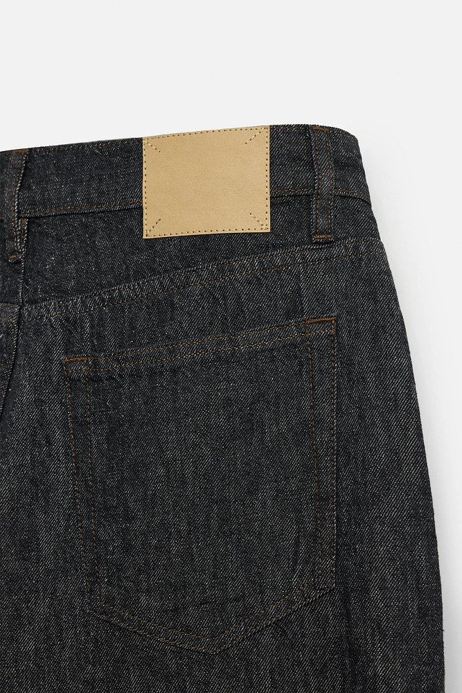 COTTON-HEMP STRAIGHT FIT JEANS