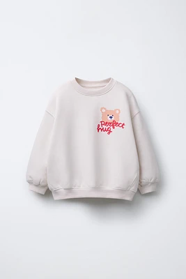 SWEAT IMPRIMÉ DOUILLET
