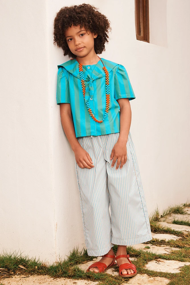 JUPE-CULOTTE À RAYURES LIMITED EDITION