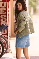 PADDED LINEN JACKET