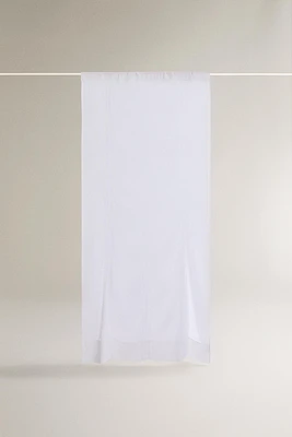 RIDEAU COTON LIN À BRODERIES