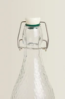 BOTTLE WITH CERAMIC STOPPER