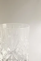VERRE À SHOT TAILLÉ CRISTALLIN