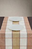 GRID NEEDLECORD TABLE RUNNER
