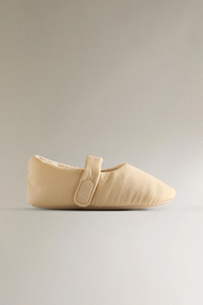 CHILDREN'S FABRIC BALLET FLATS