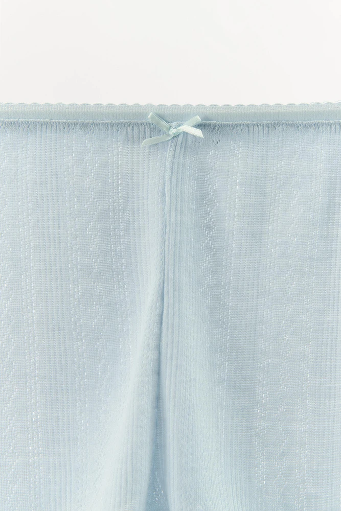 POINTELLE BOXER SHORTS