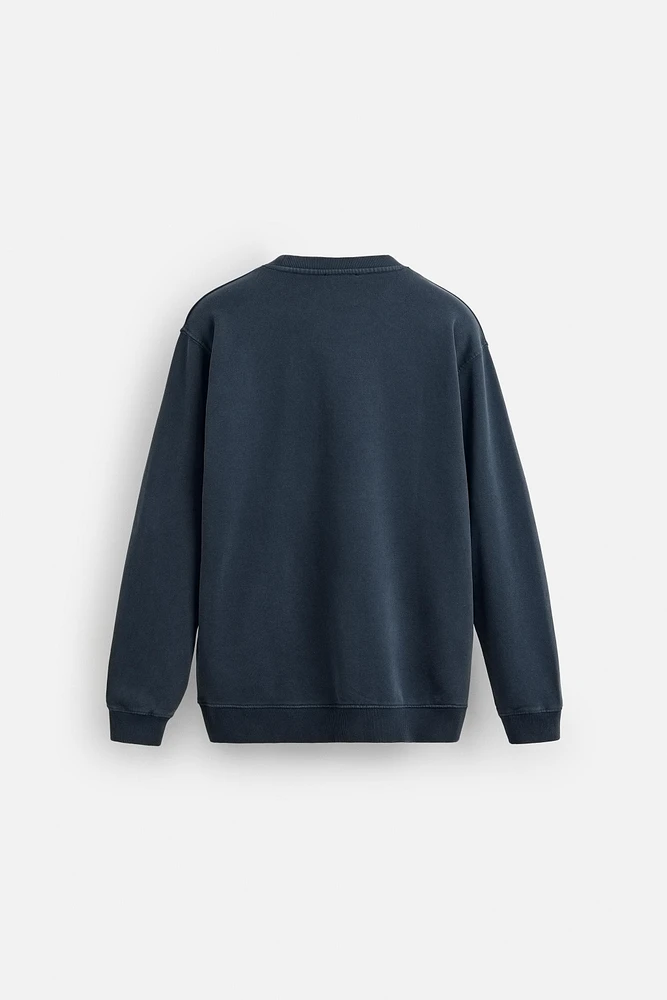 SWEAT DÉLAVÉ DOUX