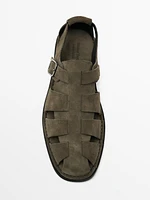 Leather cage sandals - Limited Edition