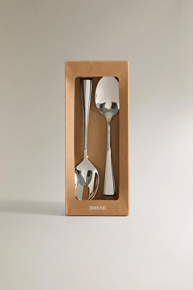 ENSEMBLE COUVERTS SALADE CLASSIQUE (LOT DE 2)