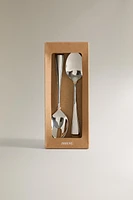 ENSEMBLE COUVERTS SALADE CLASSIQUE (LOT DE 2)