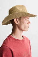 RAFFIA HAT