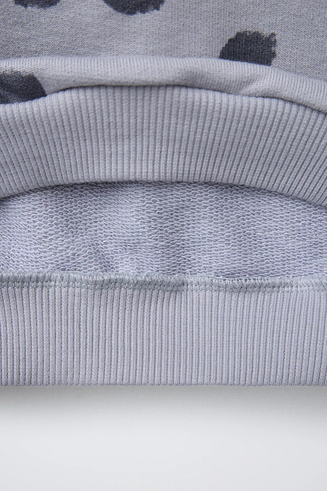 SWEAT IMPRIMÉ FLEURS