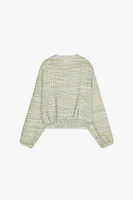 FLOWY ORGANZA JACKET
