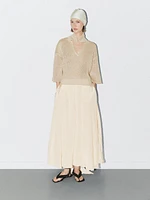 Polo sweater with open collar - STUDIO