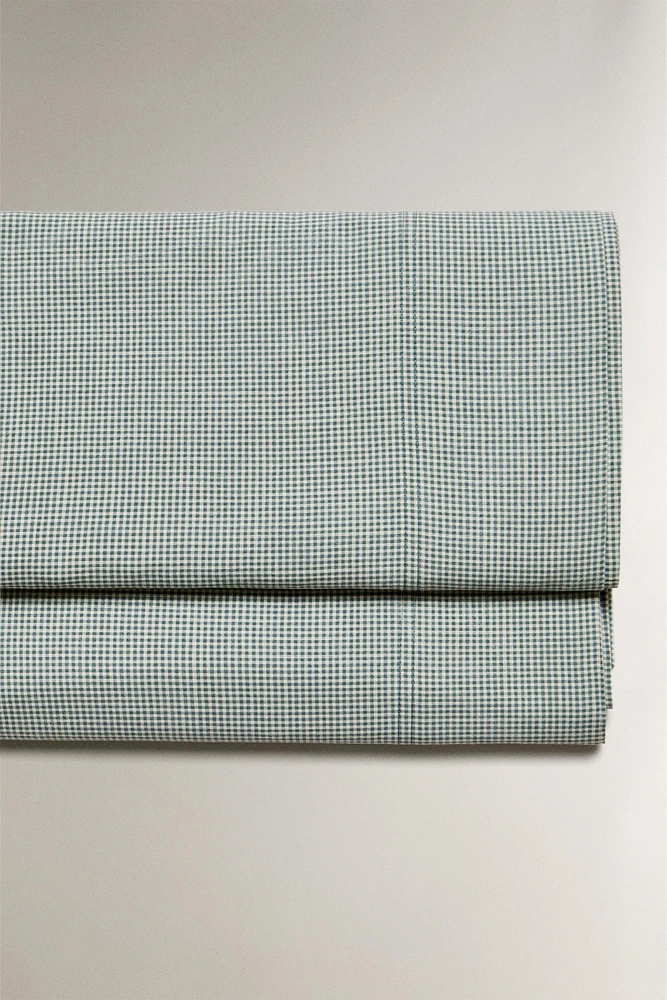 DRAP DE DESSUS ENFANT CARREAUX VICHY