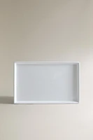 PLATEAU SALLE DE BAIN FAÏENCE BLANCHE