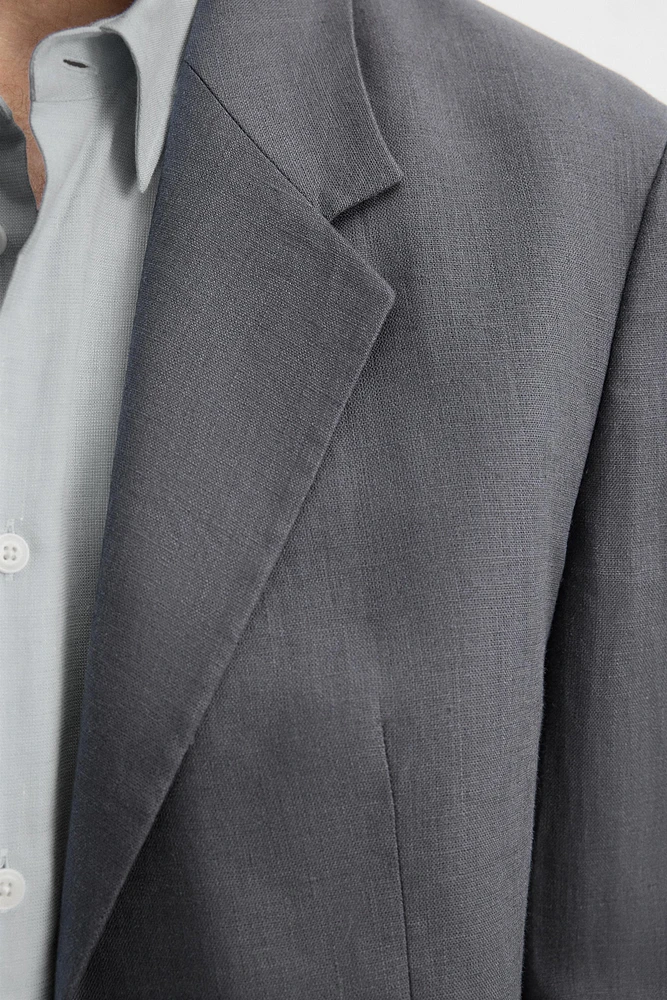 100% LINEN SUIT BLAZER