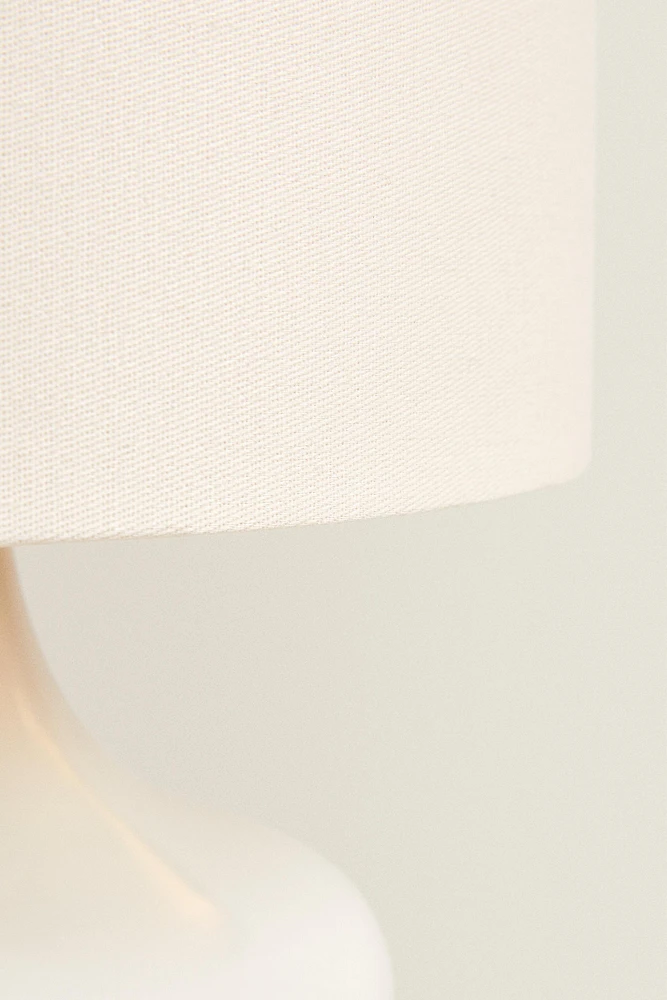 LAMPE DE TABLE BASE CÉRAMIQUE PETIT FORMAT