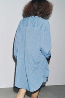 ZW COLLECTION LONG STRIPED SHIRT