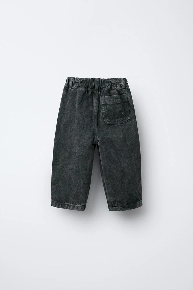 OVERDYED TWILL PANTS